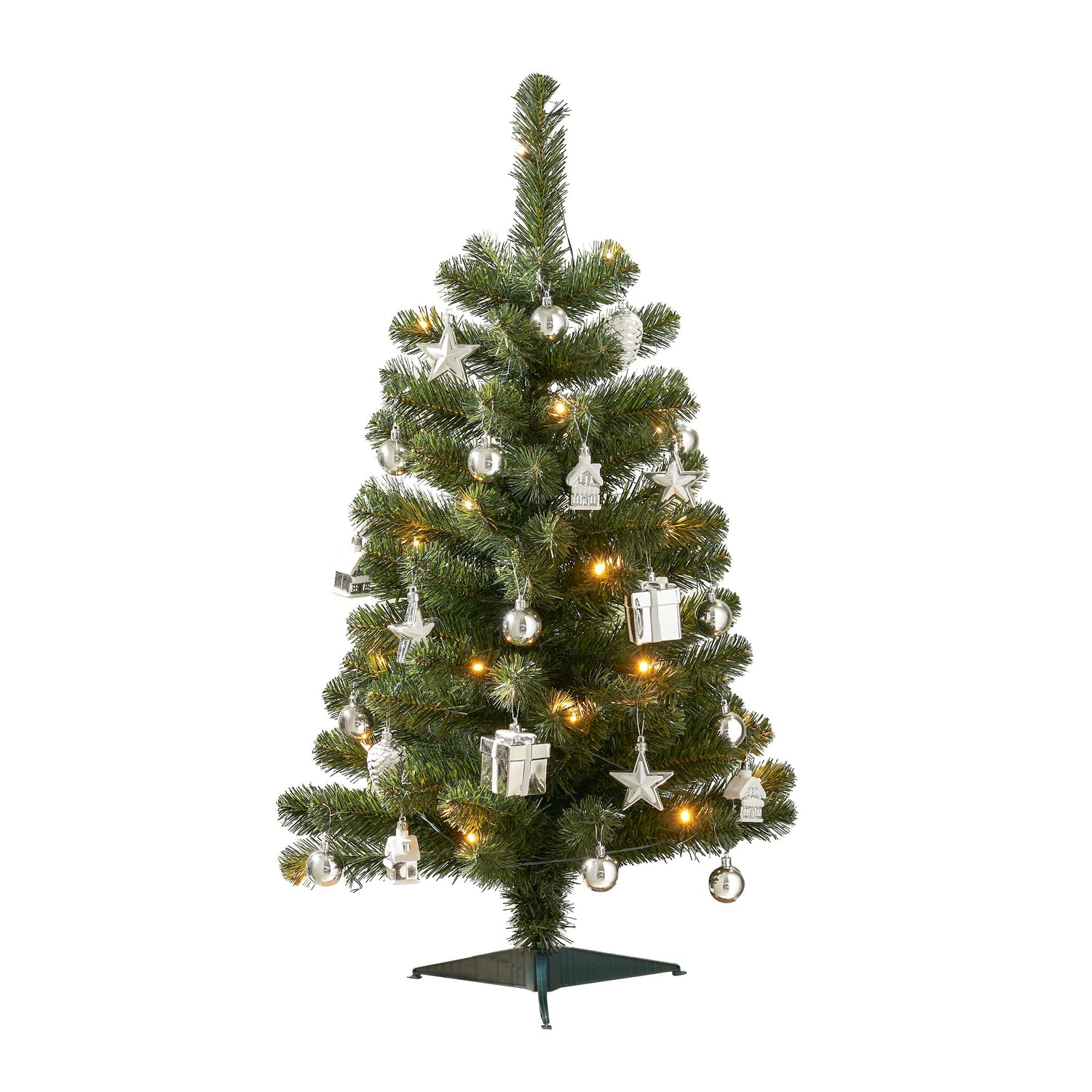 Black Box Trees Joy Kunstkerstboom met Ornamenten en Verlichting - H90