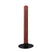 QUVIO Kaarsenstandaard rond -10 x 3 cm - Metaal - Zwart