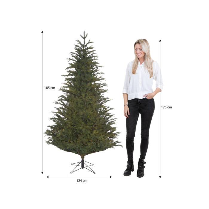 Black Box Trees Frasier Kunstkerstboom - H185 x Ø124 cm - Groen