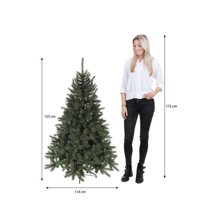 Black Box Trees Toronto Kunstkerstboom Deluxe - H155 x Ø114 cm - Groen