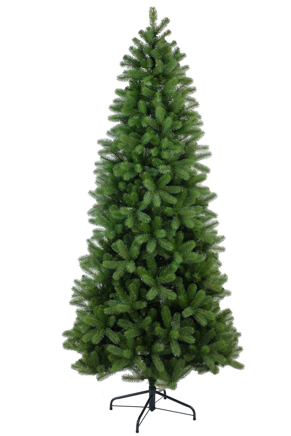Poly Bayberry Slim Hinged kunstkerstboom - 274 cm - Groen - Ø132 cm -