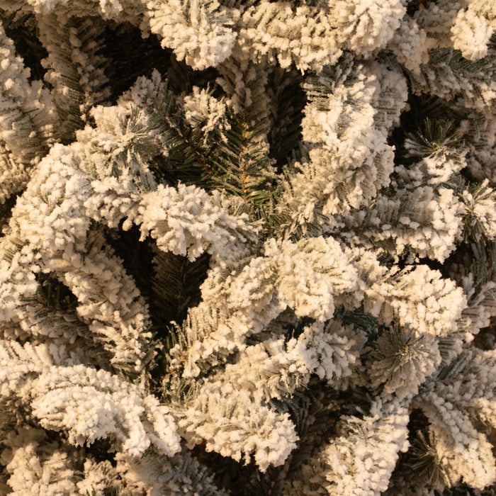 Black Box Trees Harma Kunstkerstboom - H215 x Ø66 cm - Groen Frosted