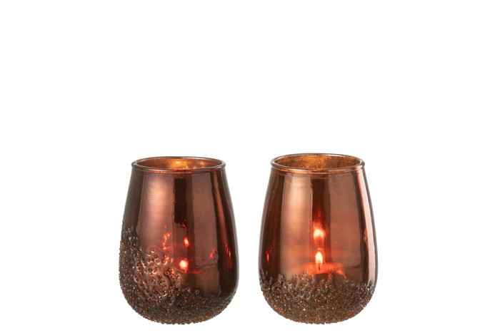 J-Line windgong Muntstuk - schelp - bruin