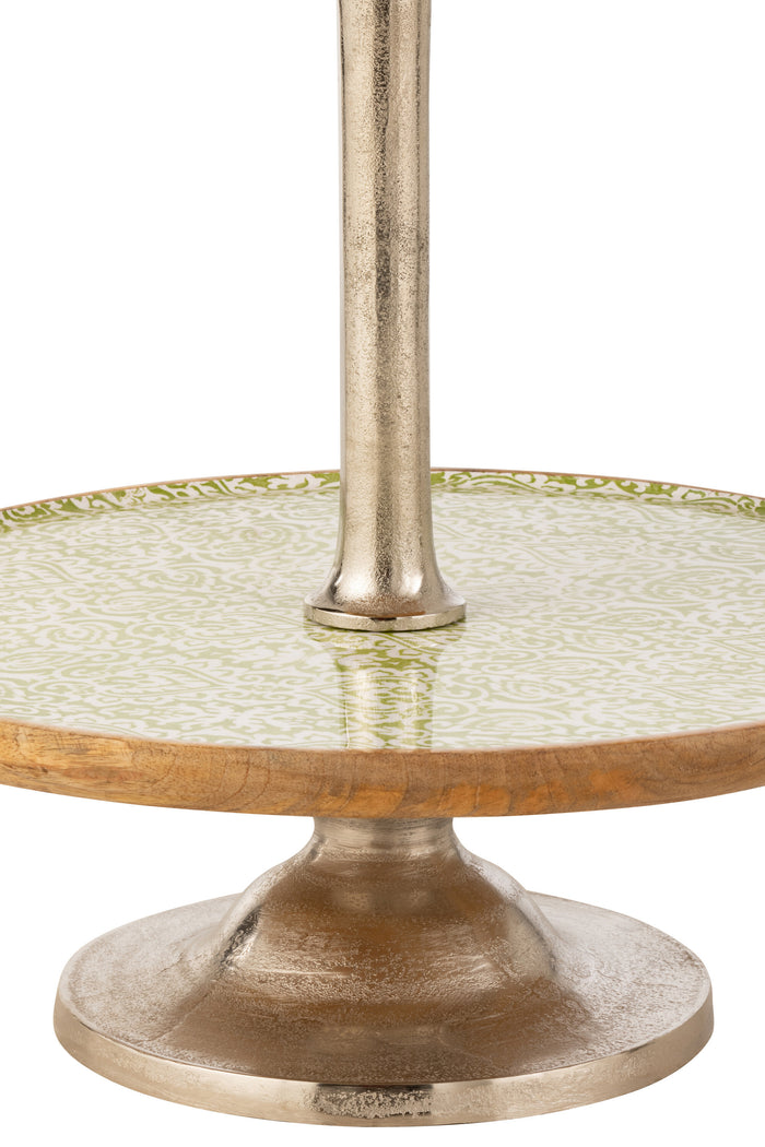 J-Line windgong Muntstuk - schelp - bruin