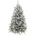 Snowy Hamilton Hinged kunstkerstboom - 213 cm - Wit geflockt