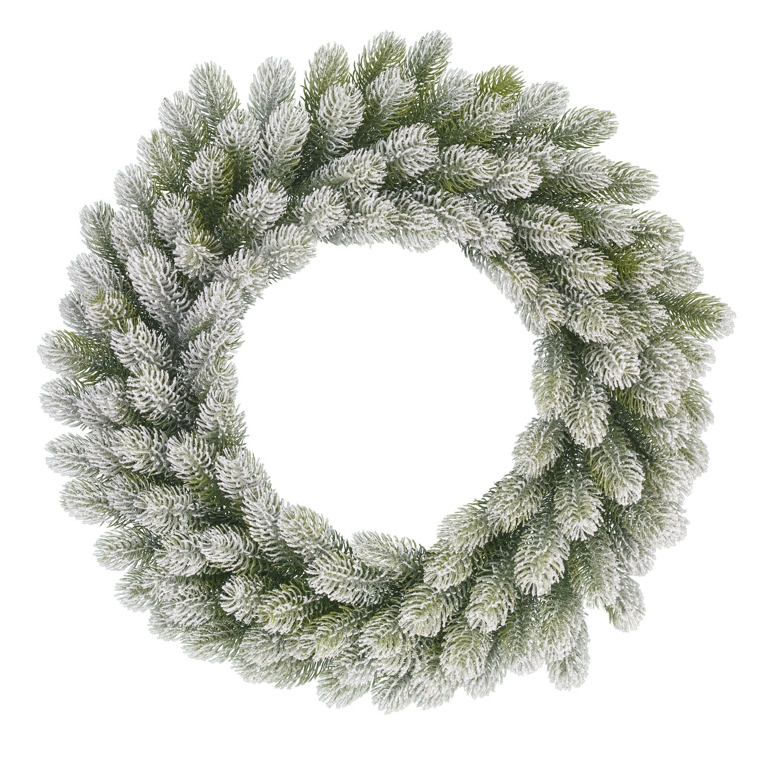 Black Box Trees Nigata Kerstkrans - Ø60 cm - Groen Frosted