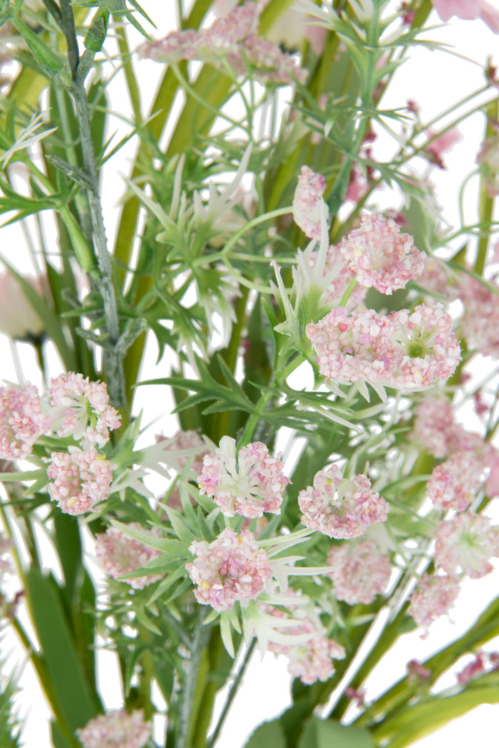 J-Line decoratie Kegel - veren - geel