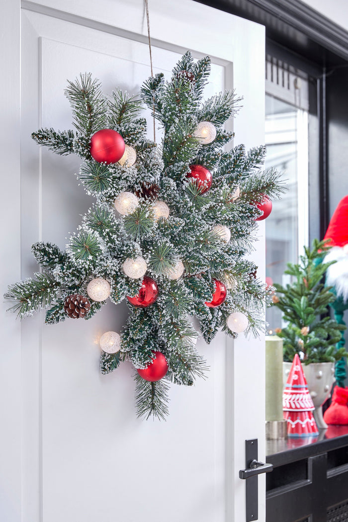 Black Box Trees Kaprun Kerstkrans Ster met Verlichting - Ø60 cm