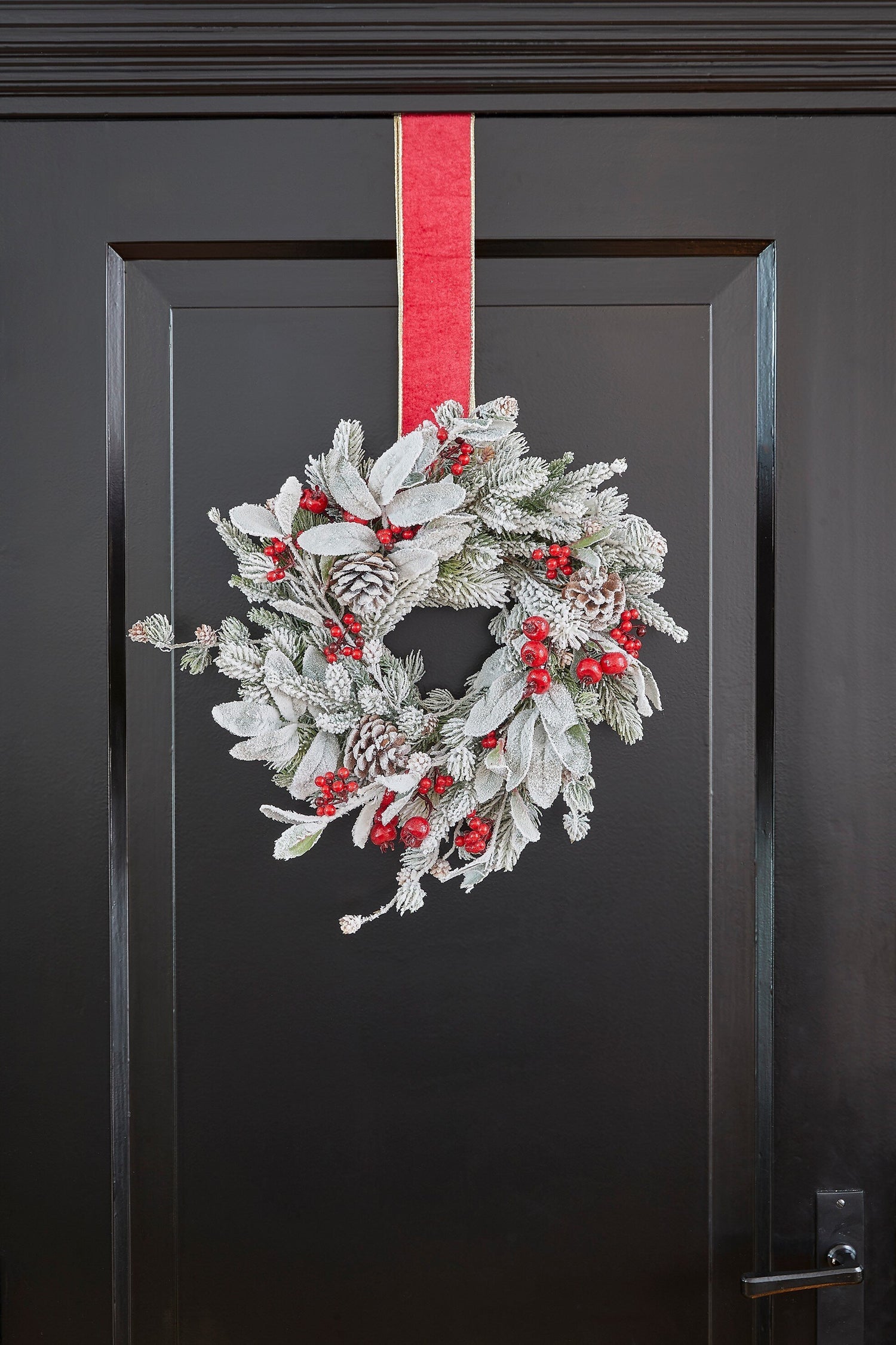 House of Seasons Belfort Kerstkrans - Ø40 cm - Groen