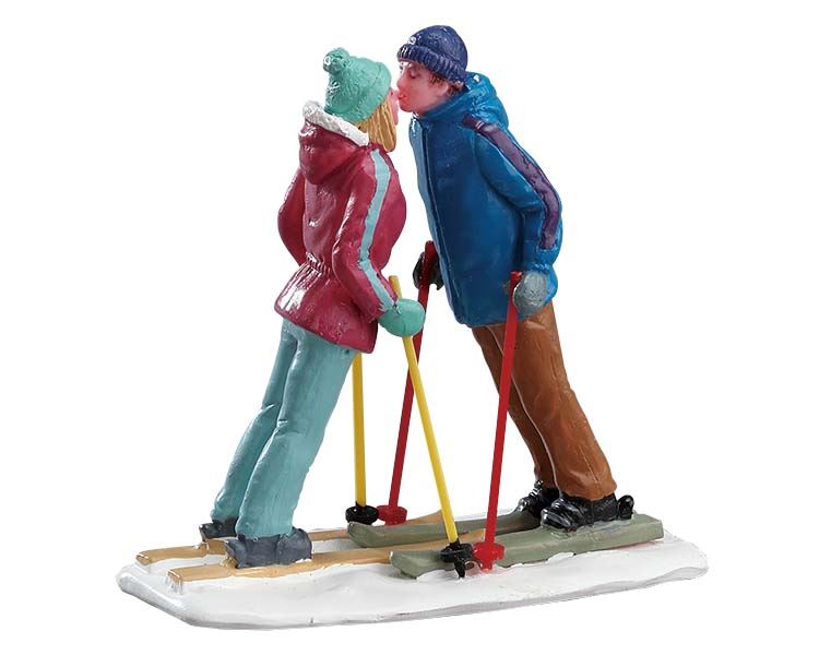 Lemax - 'First Ski Date' - Figuur