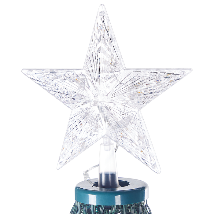 Beliani-SAARLOQ-LED kerstboom-Groen-188 cm- Synthetisch materiaal