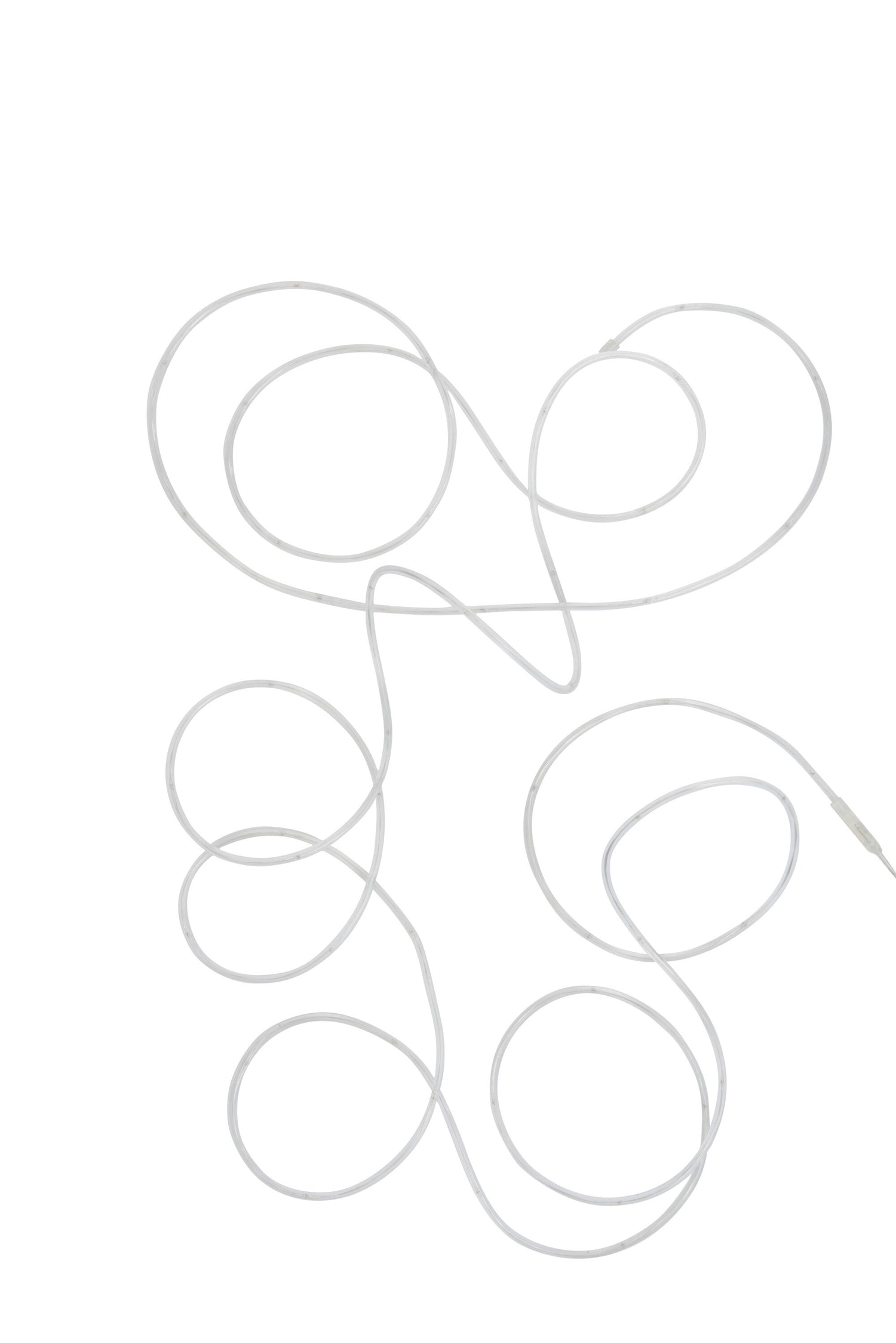 J-Line slinger In|Outdoor 5M - kunststof - wit