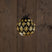 Anna's Collection - Glass Ball Baroque Black|Gold 12Cm 10Led Warm W...