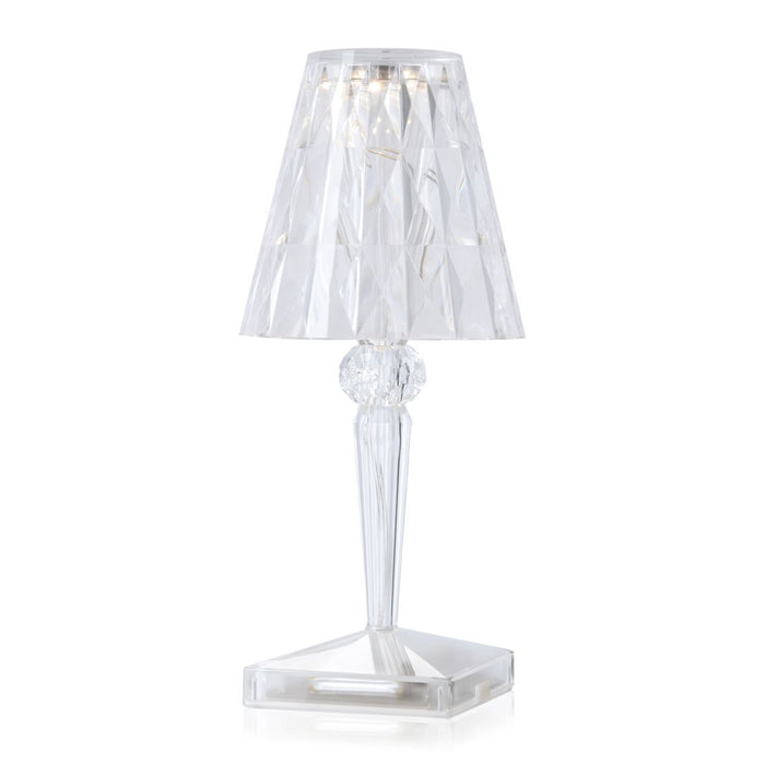 Kartell Battery Oplaadbare Tafellamp -  Crystal