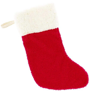 Unique Living - Kerstsok Hanna Red - 45x25cm