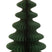 J-Line decoratie christmas tree waves - papier - donkergroen