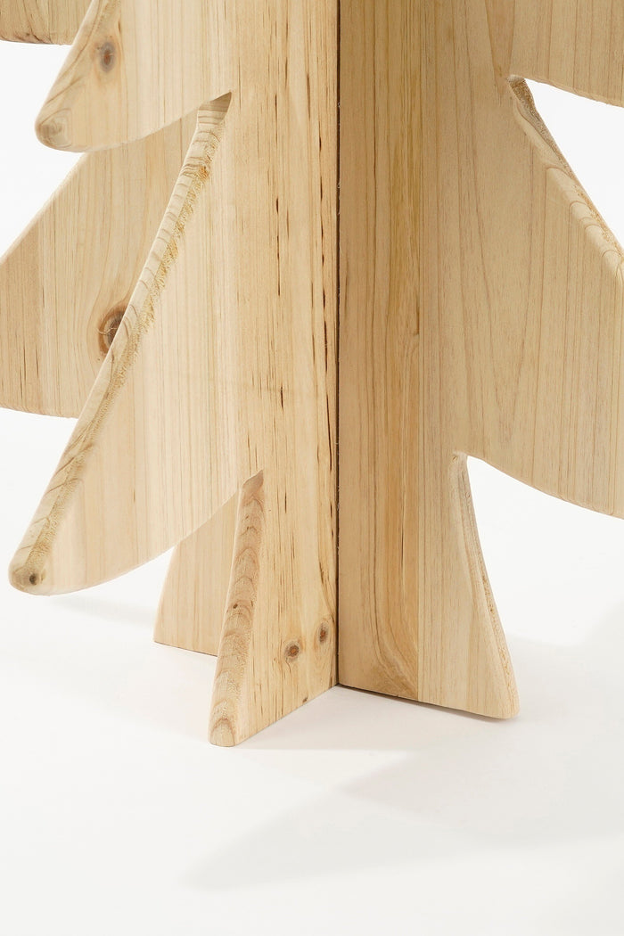 House of Seasons Decoratie Kerstboom - H78 x Ø36 cm - Bruin