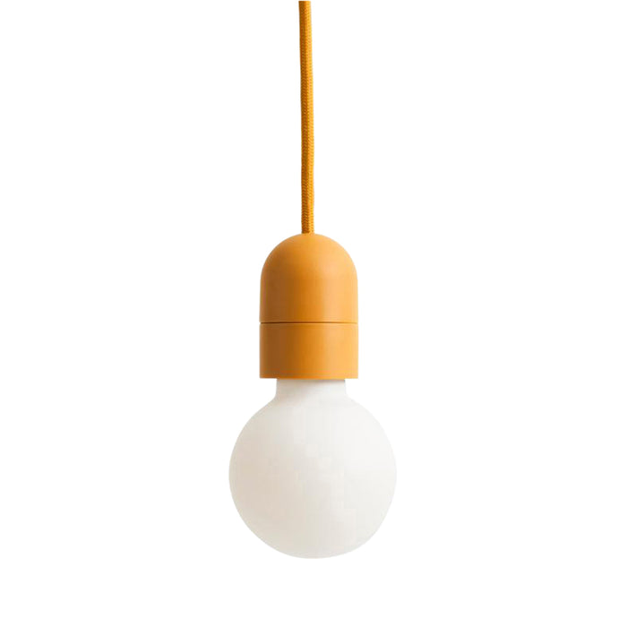 HAY Common Snoerpendel met Stekker - Amber Yellow