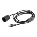 HAY Common Snoerpendel met Stekker - Soft Black