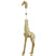 Light&living Vloerlamp 44x33,5x184 cm GIRAFFE antiek brons