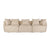 Dutchbone Rocca 4,5-zitsbank Latte| Beige