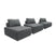 sweeek - Fauteuils corduroy 1 zitplaats (set van 3)