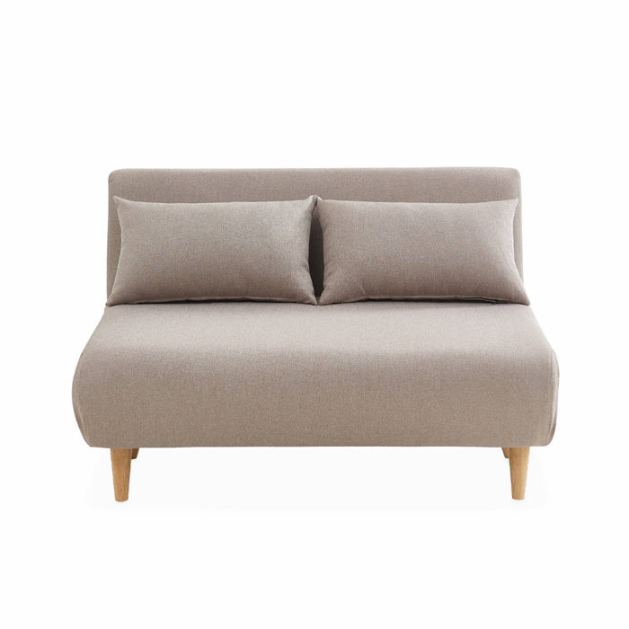 sweeek - Guesta tweepersoons inklapbare slaapbank - poten van hout