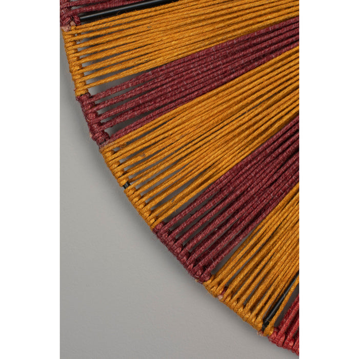 Dutchbone Surya Rope Spiegel| Wandspiegel Rond 60x60 cm - Multi colour