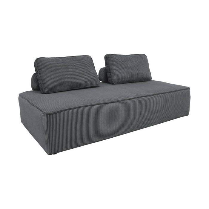 sweeek - Fauteuil in corduroy 2 zitplaatsen