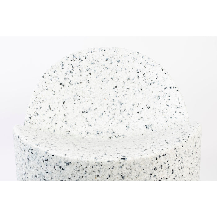 Zuiver Bloom Fauteuil Wit|Terazzo