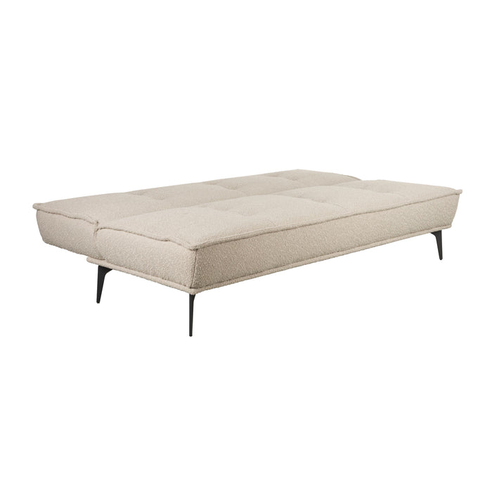 Housecraft Living Cielke Slaapbank 2 persoons| Logeerbed| Bedbank Grijs