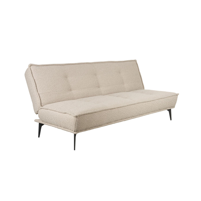 Housecraft Living Cielke Slaapbank 2 persoons| Logeerbed| Bedbank Grijs