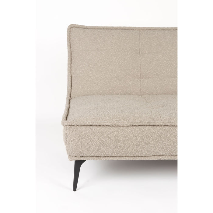 Housecraft Living Cielke Slaapbank 2 persoons| Logeerbed| Bedbank Grijs