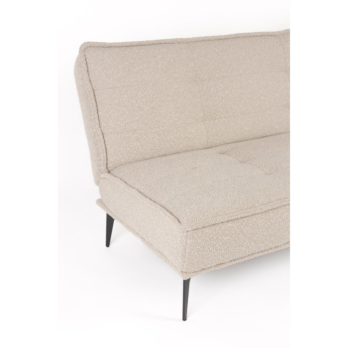 Housecraft Living Cielke Slaapbank 2 persoons| Logeerbed| Bedbank Grijs