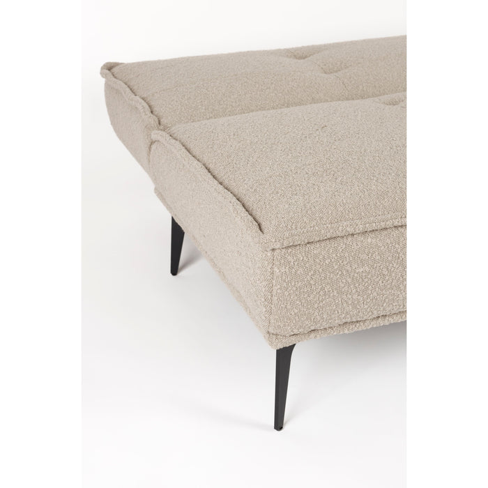 Housecraft Living Cielke Slaapbank 2 persoons| Logeerbed| Bedbank Grijs