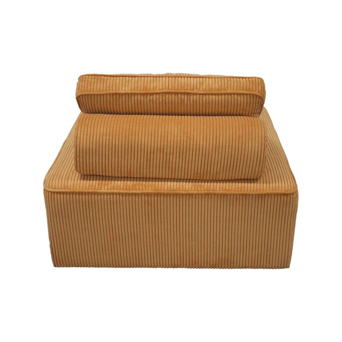 sweeek - Fauteuil voor modulaire bank ribfluweel (set van 2)