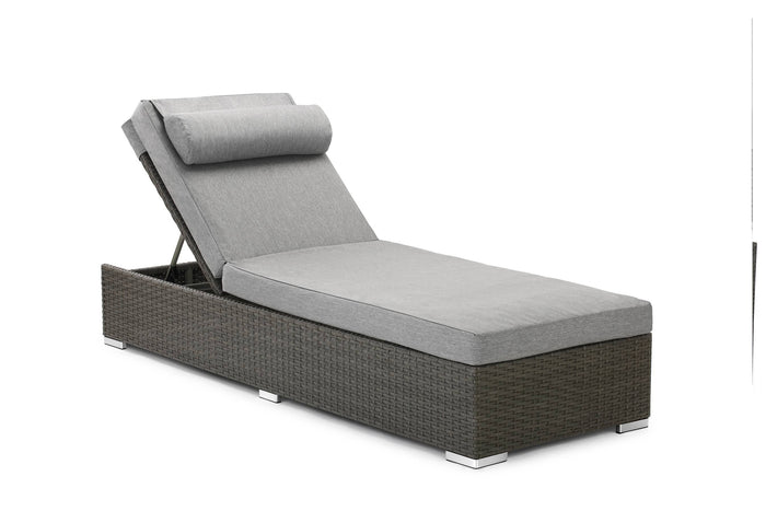 Feel Home - Aluminium wicker Box ligbed V - Messina