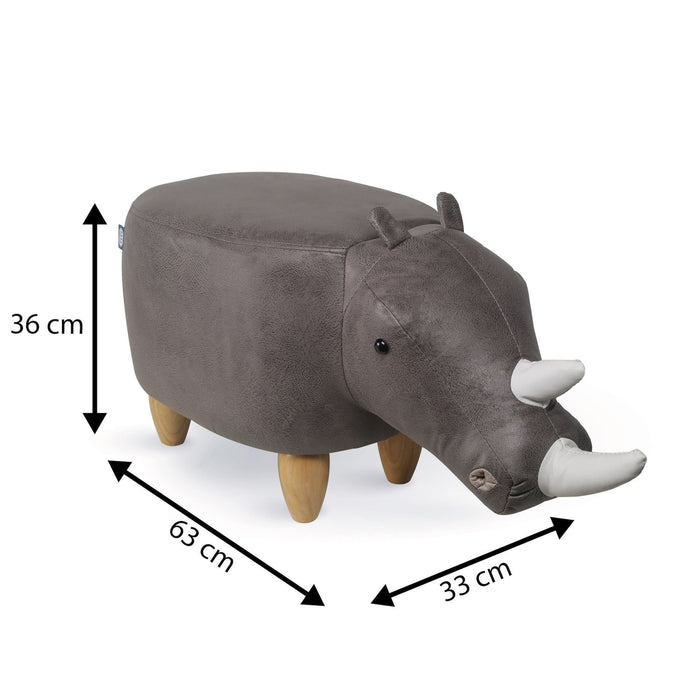 Feel Furniture - Kinder dierenstoel - Neushoorn