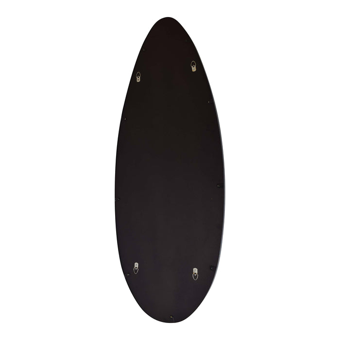 Fragix Nomad wandspiegel - Organisch - Zwart metaal - 120x45
