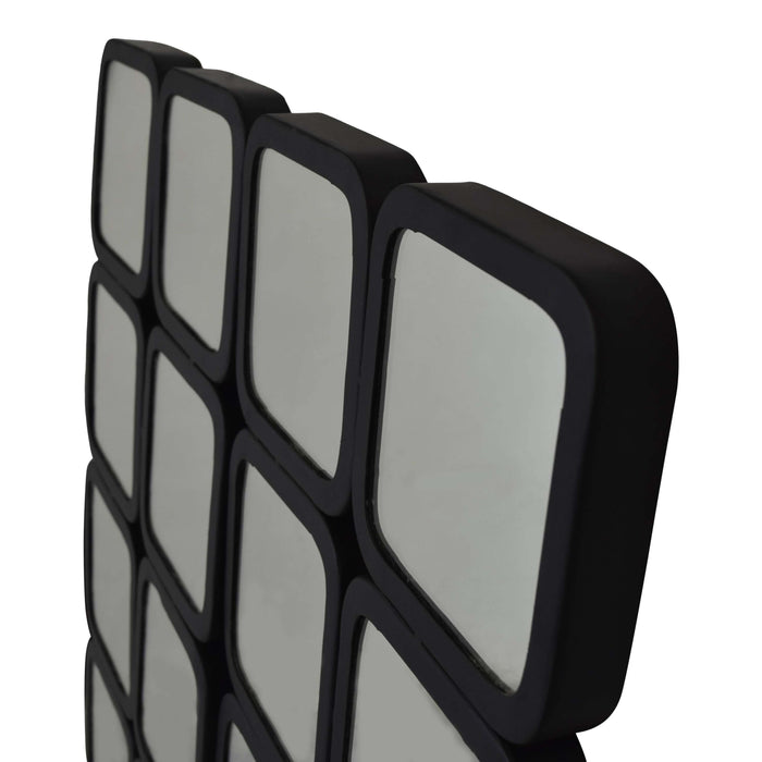 LOFT42 Spiegel Dory - Wandspiegel - Zwart - Metaal - 100x80