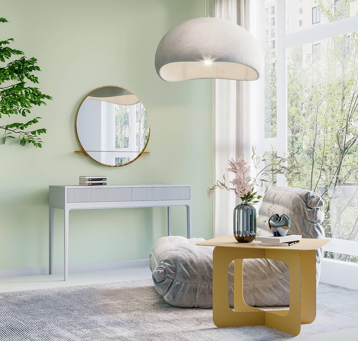 Gorillz Alien 80 - Wandspiegel 80 cm Goud