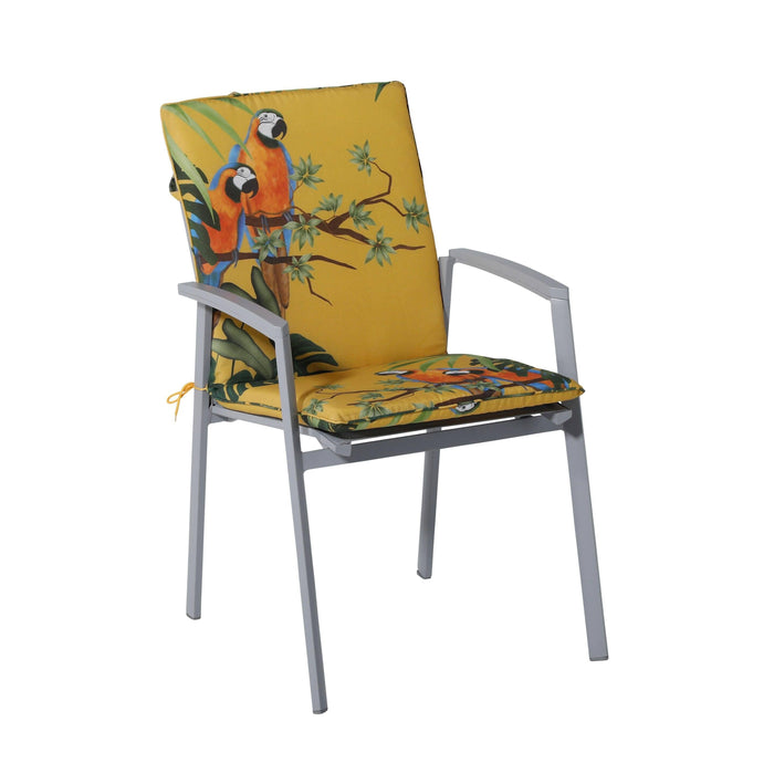 Madison Stapelstoel Tuinkussen - Riff Yellow - 97x49 - Geel