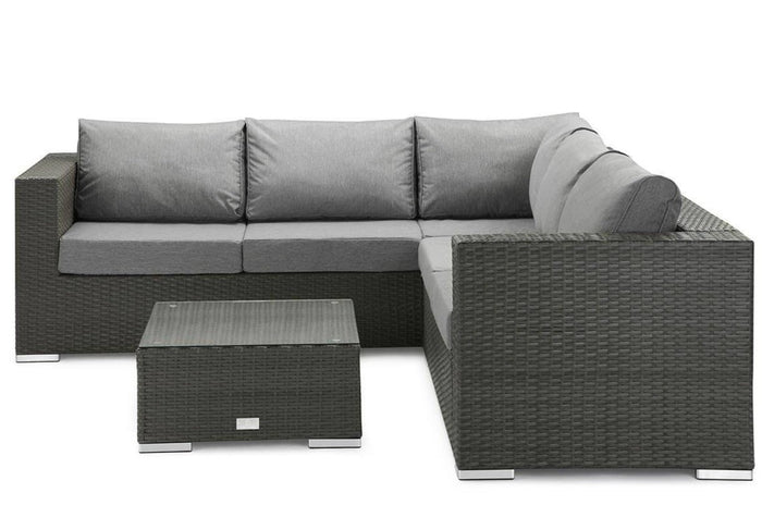 Feel Home - Alu Wicker Corner loungeset - Messina II