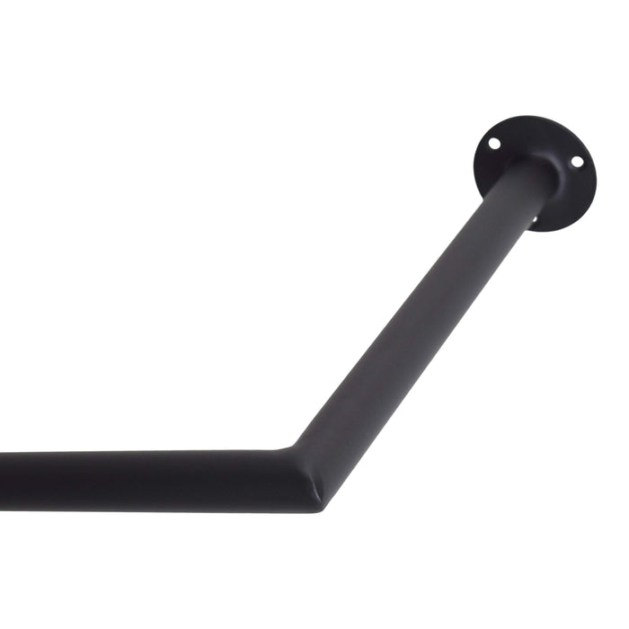 LOFT42 Kyra Hoek Wandkledingrek - Metaal - 100x30x2