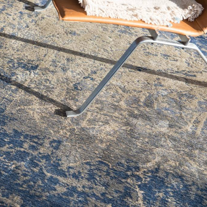 Louis de Poortere Mad Men Vloerkleed 240 x 340 cm - Abyss Blue