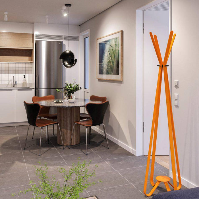 Gorillz Modi Industrieel design Kapstok Staand - Oranje