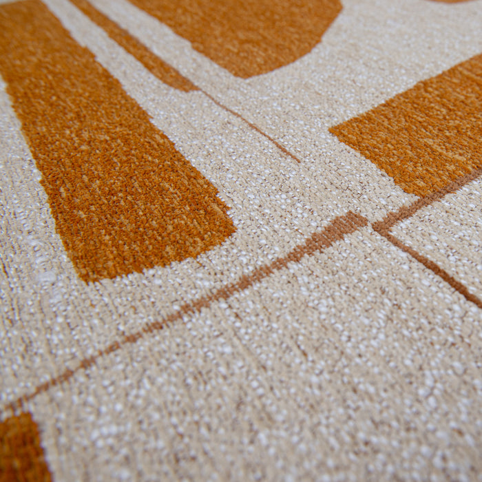 Louis de Poortere Craft Papercut Vloerkleed 80 x 150 cm - Curry