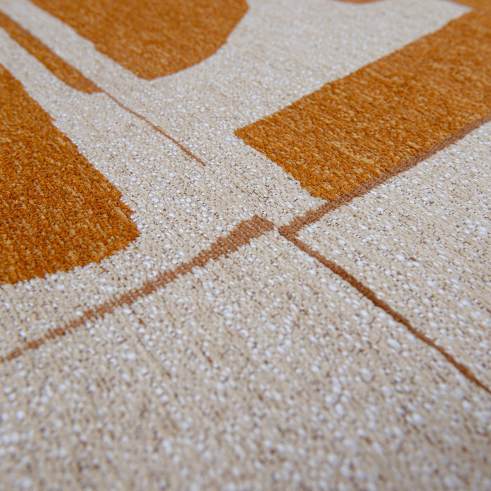 Louis de Poortere Craft Papercut Vloerkleed 140 x 200 cm - Curry
