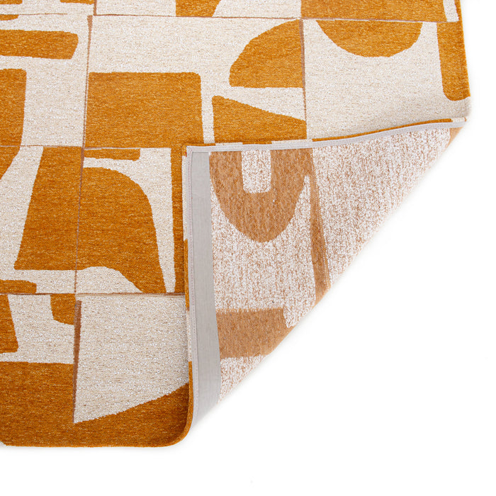 Louis de Poortere Craft Papercut Vloerkleed 140 x 200 cm - Curry