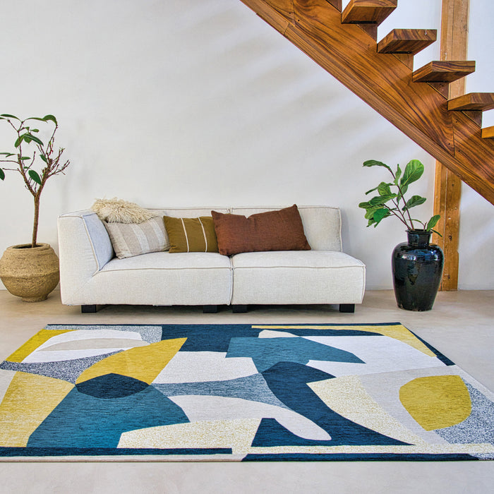 Louis de Poortere Shapes Gallery Vloerkleed 240 x 340 cm - Duck Song